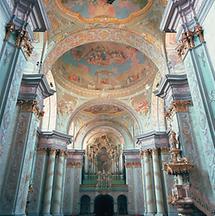 Innenansicht der Stiftskirche Herzogenburg