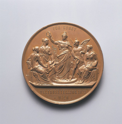 Medaille, Wiener Weltausstellung 1873, © IMAGNO/Austrian Archives