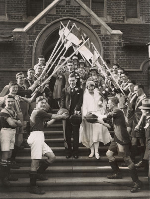 Hochzeit eines Fussballers, © IMAGNO/Austrian Archives