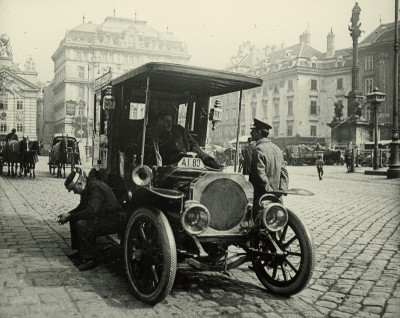 Taxichauffeure, © IMAGNO/Austrian Archives