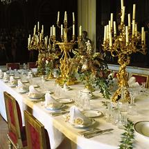 Festtafel in der Innsbrucker Hofburg