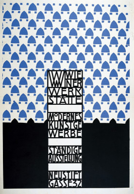 Plakat der Wiener Werkstätte, © IMAGNO/Austrian Archives