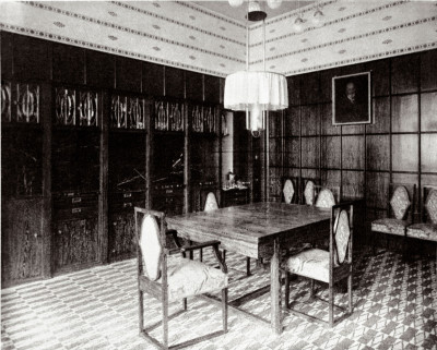 Speisezimmer in der Wohnung Knips, © IMAGNO/Austrian Archives