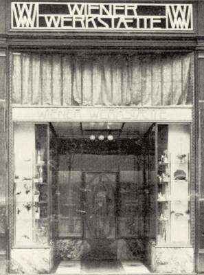 Portal des Geschäftslokals der Wiener Werkstätte, © IMAGNO/Austrian Archives
