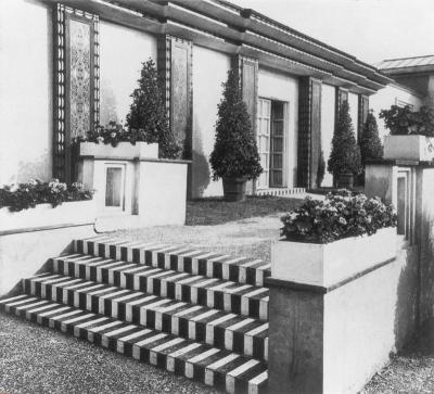 Gartenanlage auf der Kunstschau, © IMAGNO/Austrian Archives