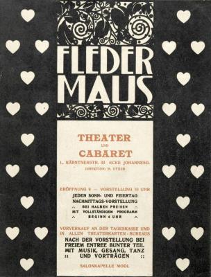 Theaterprogramm Fledermaus, © IMAGNO/Österr. Theatermuseum