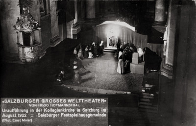 Das Salzburger große Welttheater, © IMAGNO/Österreichisches Theatermuseum