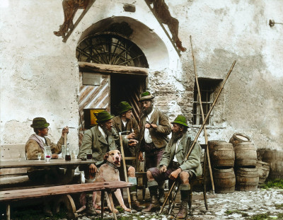 Bergsteiger in den Hohen Tauern, © IMAGNO/Öst. Volkshochschularchiv