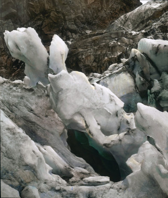 Gletscherspalte des  Venedigers, © IMAGNO/Öst. Volkshochschularchiv