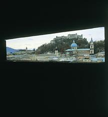 Blick auf die barocke Altstadt von Salzburg