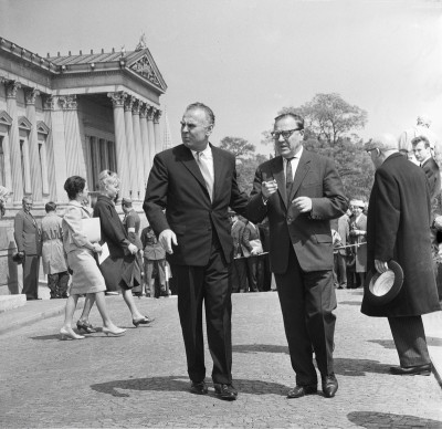 Josef Holaubek und Oswald Peterlunger, © IMAGNO/Barbara Pflaum