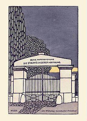 Wiener Werkstätte Postkarte Währing, © IMAGNO/Austrian Archives
