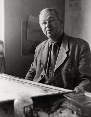 Portrait Arne Jacobsen, © IMAGNO/Franz Hubmann