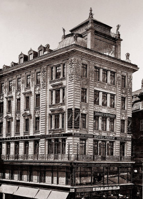 Haus einer Versicherungsgesellschaft in Wien, © IMAGNO/Austrian Archives