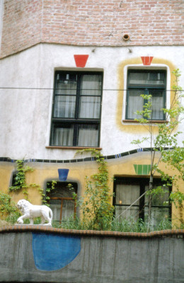 Hundertwasserhaus in Wien, © IMAGNO/Dagmar Landova