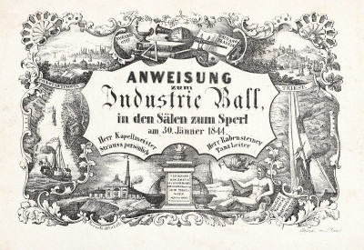 Einladung zum Industrie Ball, © IMAGNO/Austrian Archives