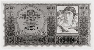 Österreichische Kronen - Banknote, © IMAGNO/Austrian Archives