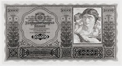 Österreichische Kronen - Banknote