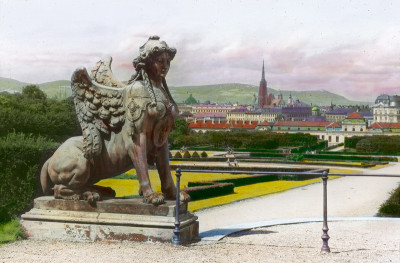 Blick vom Oberen Belvedere auf die Innere Stadt, © IMAGNO/Öst. Volkshochschularchiv