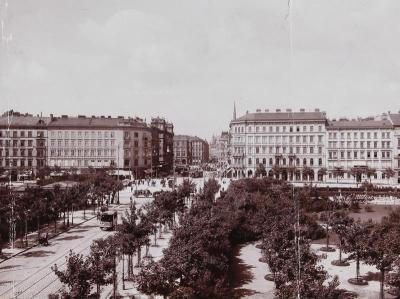 Blick vom Resselpark über den Karlsplatz, © IMAGNO/Sammlung Hubmann