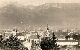 Panoramaansicht von Innsbruck