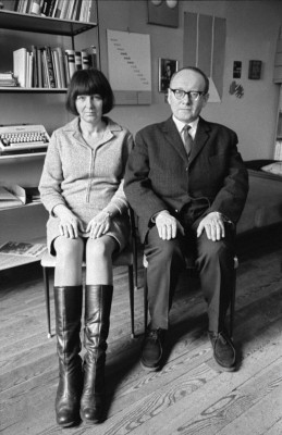 Friederike Mayröcker und Ernst Jandl, © IMAGNO/Otto Breicha