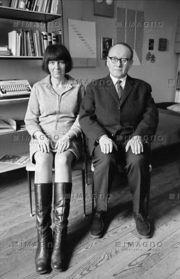 Friederike Mayröcker und Ernst Jandl (1969)