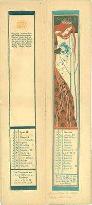 Kalenderblatt März für das Jahr 1900