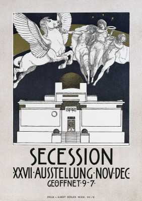 Plakat: 27. Ausstellung der Secession, © IMAGNO/Austrian Archives