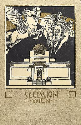 Postkarte der Wiener Secession, © IMAGNO/Austrian Archives