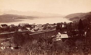 Blick von Pörtschach nach Velden