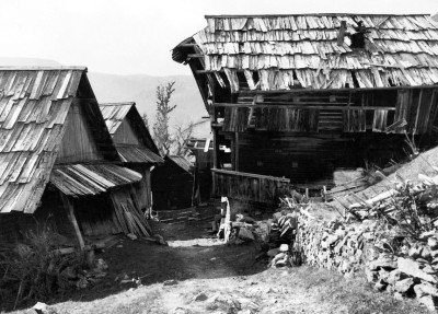 Holzhäuser in Kärnten, © IMAGNO/Austrian Archives