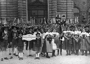 Feier anlässlich des 10. Jahrestages der Kärntner Volksabstimmung