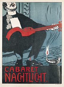 Umschlag zum Programmheft des Cabaret Nachtlicht