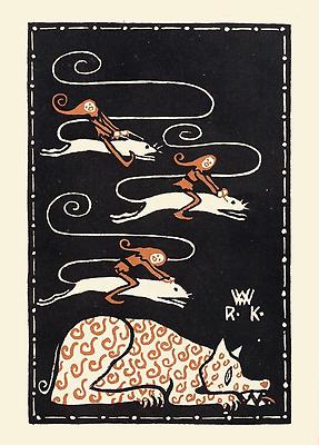 Wiener Werkstätte Postkarte Humor, © IMAGNO/Austrian Archives