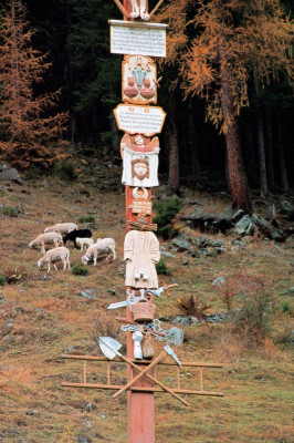 Arma-Kreuz in Kappl im Paznauntal, Tirol, © IMAGNO/Franz Hubmann