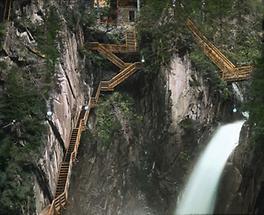 Korrelfall in den Hohen Tauern