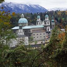 Blick auf den Salzburger Dom