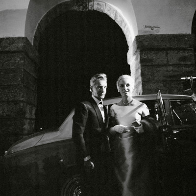 Herbert und Eliette von Karajan, © IMAGNO/Barbara Pflaum