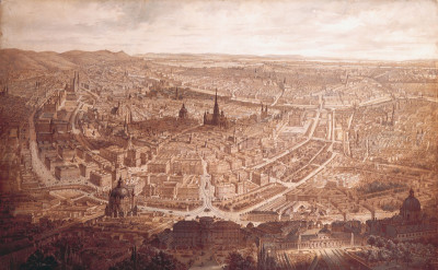Panorama von Wien, © IMAGNO/Wien Museum