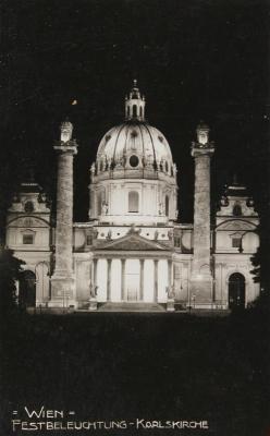 Die Karlskirche, © IMAGNO/Sammlung Hubmann