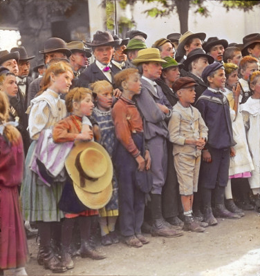 Zuschauer beim Wurstel, © IMAGNO/Öst. Volkshochschularchiv