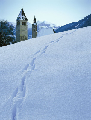 Die Liebfrauenkirche in Kitzbühel, © IMAGNO/Gerhard Trumler
