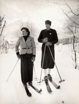 Prinz Nikolaus von Rumänien mit Frau in Kitzbühel, © IMAGNO/Austrian Archives