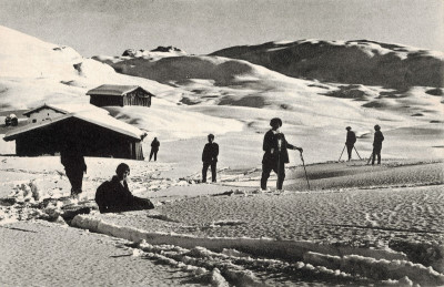 Skitouristen im Trappalpgebiet, © IMAGNO/Austrian Archives