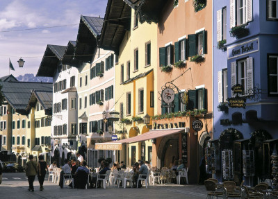 Das Cafe Praxmair in Kitzbühel, © IMAGNO/Gerhard Trumler