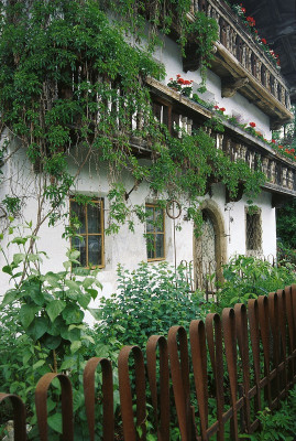 Das Haus der Familie Unterrainer-Infeld, © IMAGNO/Gerhard Trumler