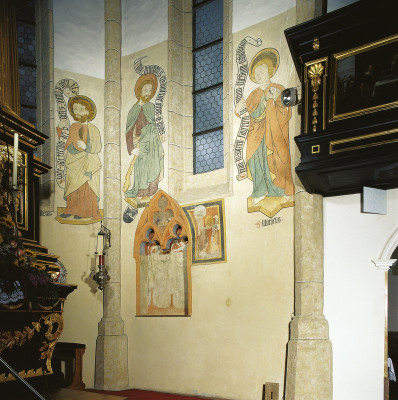Gotische Fresken in der Katharinenkirche, © IMAGNO/Gerhard Trumler