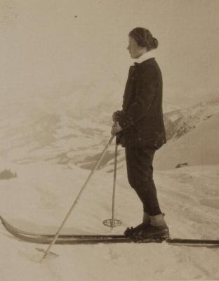 Skifahrerin, © IMAGNO/Austrian Archives