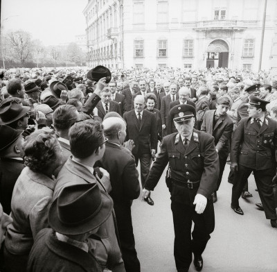 Angelobung der Bundesregierung 1966, © IMAGNO/Barbara Pflaum